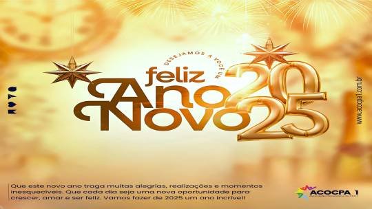 Feliz ano novo